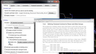 OUTDATED Setting up a Glide Ligand Docking Calculation All Chapters [upl. by Nats427]