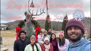 Day out to Nc mountains January 2024 [upl. by Clarabelle]