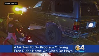 AAA Offers Free quotTow To Goquot On Cinco De Mayo [upl. by Anselme]