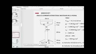 H°P° Ejercicio 1 Diseño de Vigas Pretensadas [upl. by Eleira]