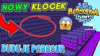 BUDUJE PARKOUR Z NOWYCH MEGA KLOCKÓW na BlockStarPlanet [upl. by Rochette137]