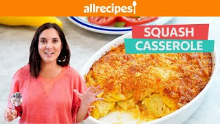 How To Make Simple Squash Casserole  Allrecipes [upl. by Batista86]