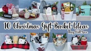 10 BUDGET FRIENDLY Gift Baskets amp Trays They Will Love [upl. by Eiramit]