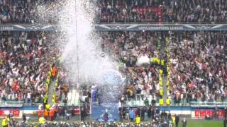 Champions League Final Lisbon 2014 Real MadridAtletico Madrid  Iker Casillas lift up the Cup [upl. by Odarnoc429]