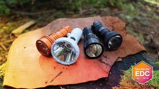 4 Best Mini Thrower Flashlights  Sofirn Thrunite Wurkkos amp Niwalker [upl. by Ecnarrot]