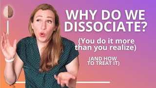 Dissociation Depersonalisation and Derealization  How to Come Back When You Dissociate [upl. by Yendirb]