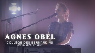 Agnes Obel LIVECOLLEGE DES BERNARDINS France Sept15th 2016 VIDEO FULL CONCERT [upl. by Sixel]