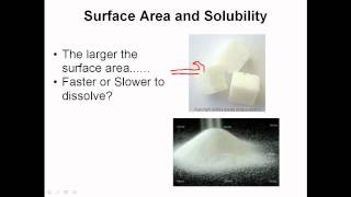 Factors that Affect Solubility  CLEAR amp SIMPLE [upl. by Linnea]