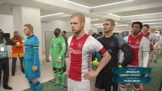 PES 2017 Ajax vs Feyenoord [upl. by Wehner]