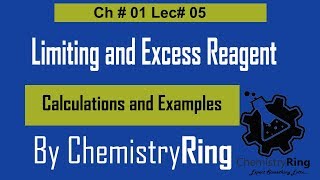 Super Tricks to find out limiting reagent and Excess ReagentCh01 lec 5 by Chemistry Ring [upl. by Ahsikahs300]