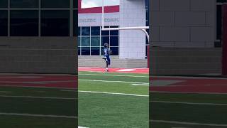 12U FUMBLE recovery for a TOUCHDOWN shorts football deionsanders nfl [upl. by Navek]