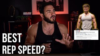 Jeff Nippard is WRONG about Rep Speed [upl. by Jeremias875]