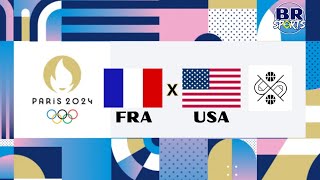 ESTADOS UNIDOS X FRANÇA  AO VIVO E COM IMAGENS  OLIMPÍADAS PARIS 2024 FINAL DO BASQUETE FEMININO [upl. by Lybis]