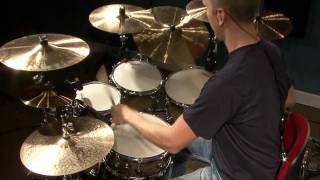 Double Stroke Roll Triplets  Drum Lessons [upl. by Sairtemed]