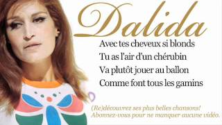 Dalida  Bambino  Paroles Lyrics [upl. by Akzseinga]