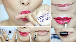 Lipstick Hacks EVERY Girl Should Know [upl. by Hinch]