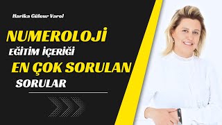 Numeroloji Eğitimimizin İçeriği  En Çok Sorulan Soruları Cevapladık  Harika Gülnur Varol [upl. by Matt]