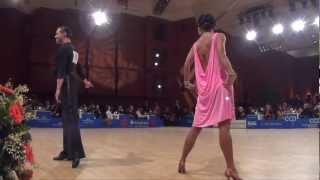 Goldstadtpokal 2013  World Open LAT  Final Samba  CharlesGuillaume Schmitt  Elena Salikhova [upl. by Donegan]