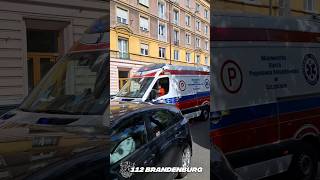 quotWSPR Szczecin🚑quot Hier ein weiteres Video von einem RTW aus Stettin📷 stettin shorts rettungsgasse [upl. by Nolly248]