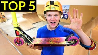 TOP 5 PRO SCOOTER TRICKS [upl. by Bicknell]