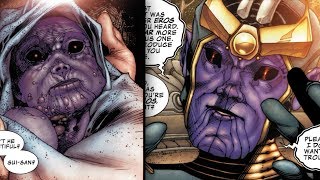 Thanos Childhood and Teenage Years  Marvel Comics Explained [upl. by Tychonn913]