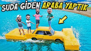 SUDA GİDEN ARABA YAPTIK DOĞADA HAYATTA KALMA [upl. by Erdeid657]