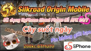 Silkroad Origin mobile  Sử dụng Ugphone treo acc 2424 [upl. by Palecek]