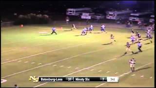 Ninety Six RB Joseph Chaney 43 yard TD run on the Reverse [upl. by Emmerich248]