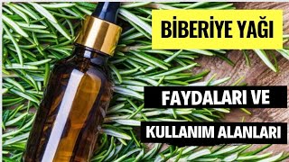 BİBERİYE YAĞININ FAYDALARI  Biberiyenin Zararları [upl. by Nozicka493]