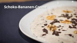 SchokoBananenCreme Rezept  FETTKAMPF [upl. by Ellicec]