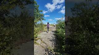 Hike hike nature naturelovers naturehike walk irl northbay life rock windy sky forest [upl. by Ahseenat]