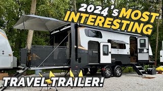 The MOST interesting travel trailer in 2024 Ember Overland Series 240TKR [upl. by Ailecra964]