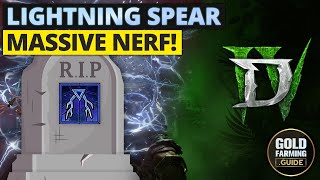 RIP Lightning Spear Massive Sorcerer Nerf in Season 6 Vessel of Hatred Lets Cap the Fun [upl. by Critchfield]