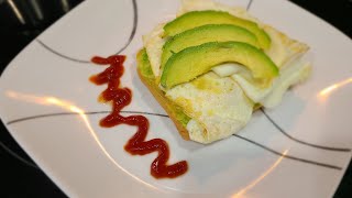 5 minutes avocado toast with egg Healthy amp Easy breakfast recipe 5minutesrecipes fypシ゚viral [upl. by Amaryllis]