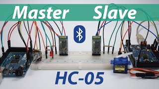 How To Configure and Pair Two HC05 Bluetooth Module as Master and Slave  AT Commands [upl. by Hesky26]