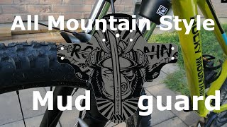 How to install Mudguard on mountain bike  Mudguard Installation All Mountains Style Ronin [upl. by Aitrop]