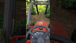 Rasen anlegen mit Kubota B 1241 und Gartenland Flash Umkehrfräse tractor kubota garten [upl. by Ronald389]