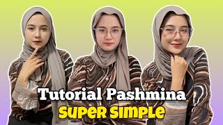 Tutorial Hijab Pashmina Simple Anti Ribet [upl. by Sac]