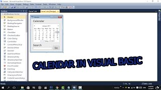 How To Make a Calendar In Visual Basic 2008201020152017 With Codes [upl. by Leibarg477]