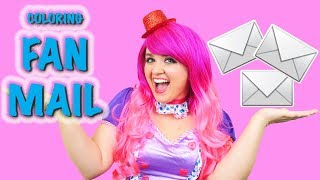 Coloring Fan Mail  Shopkins Hello Kitty Fan Art and More Prismacolor Pencils  KiMMi THE CLOWN [upl. by Jb350]