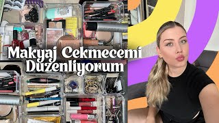 MAKYAJ ÇEKMECEMİ DÜZENLİYORUM 💄  Mini makyaj koleksiyonu [upl. by Aushoj]