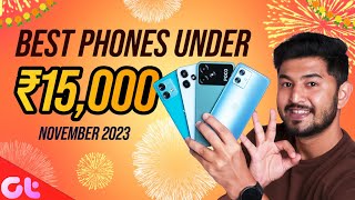 Best Phones Under ₹15000 in November😍  Complete List [upl. by Areip199]