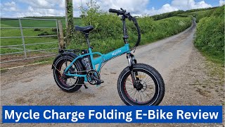 Mycle Charge Review UK Legal Folding Electric Fat Bike [upl. by Anan]