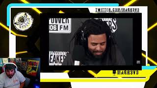 JCOLE LA LEAKERS FREESTYLE  REATION [upl. by Panta]