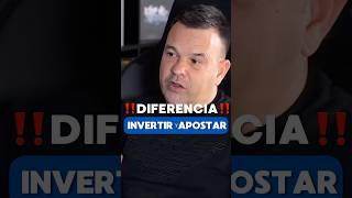 ‼️DIFERENCIA INVERTIR y APOSTAR‼️ JoseEliasNavarro inversion finanzas podcast startup [upl. by Malvino]