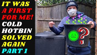 It Was A First For Me Cold Hotbin Solved Again Part1  BeanieComposter [upl. by Franciskus]