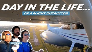 A Day In The Life Of An Independent Flight Instructor [upl. by Hiller]