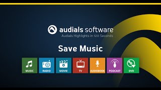 Audials 2016 in 120 Seconds Record amp Save Music [upl. by Tamsky111]