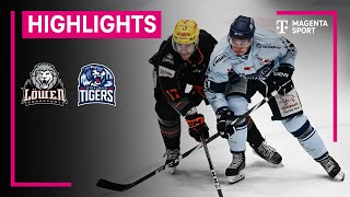 Löwen Frankfurt  Straubing Tigers  PENNY DEL  MAGENTA SPORT [upl. by Seagraves]