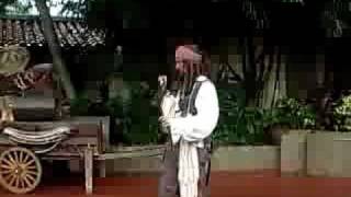 Jack Sparrow sings A Pirates Life For Me [upl. by Noy143]